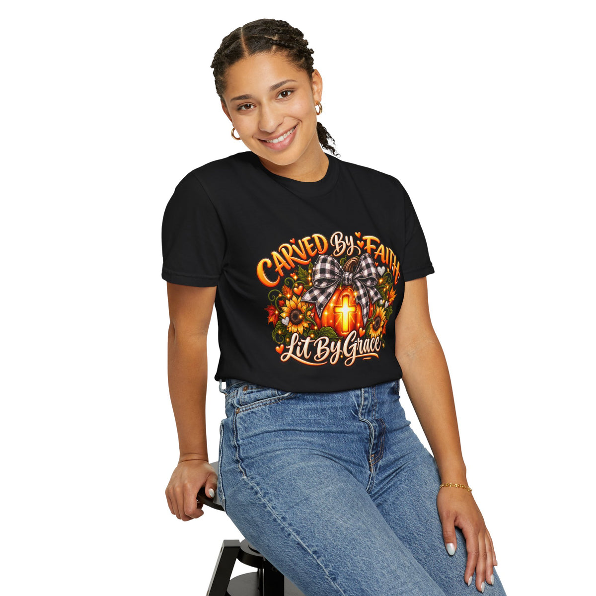 Carved by Faith Graphic T-Shirt