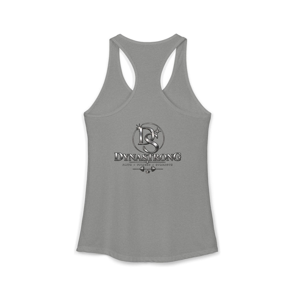 Women's Black  Racerback Raccecar Tank