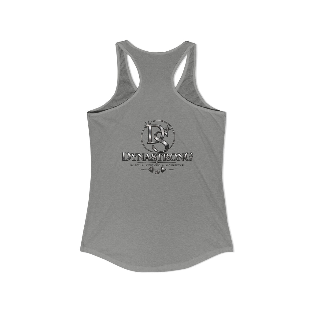 Women's Black  Racerback Raccecar Tank