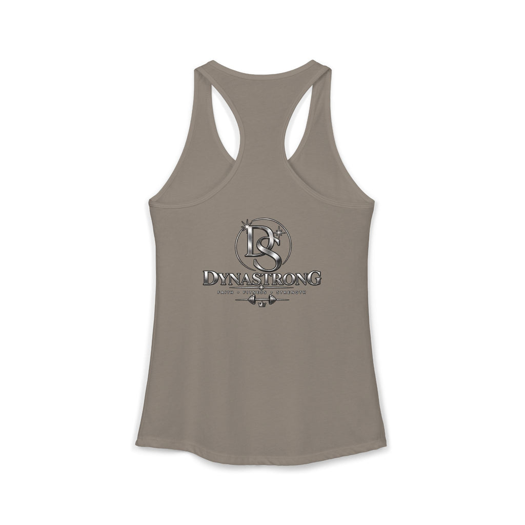Women's Black  Racerback Raccecar Tank