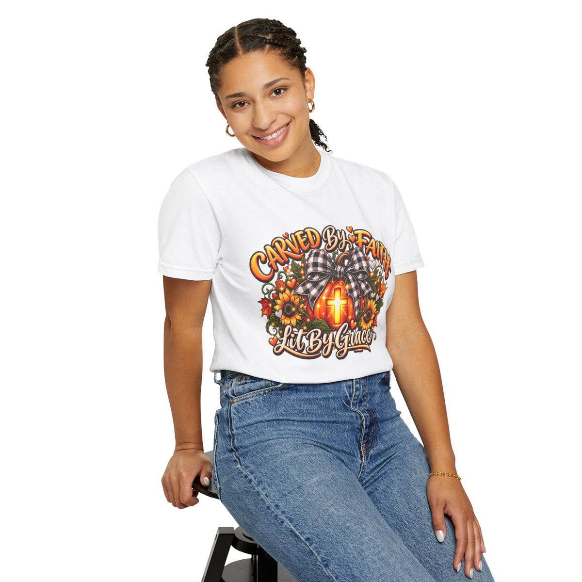 Carved by Faith Graphic T-Shirt