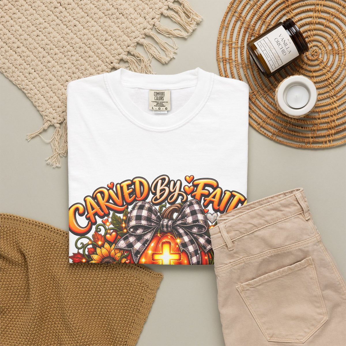 Carved by Faith Graphic T-Shirt