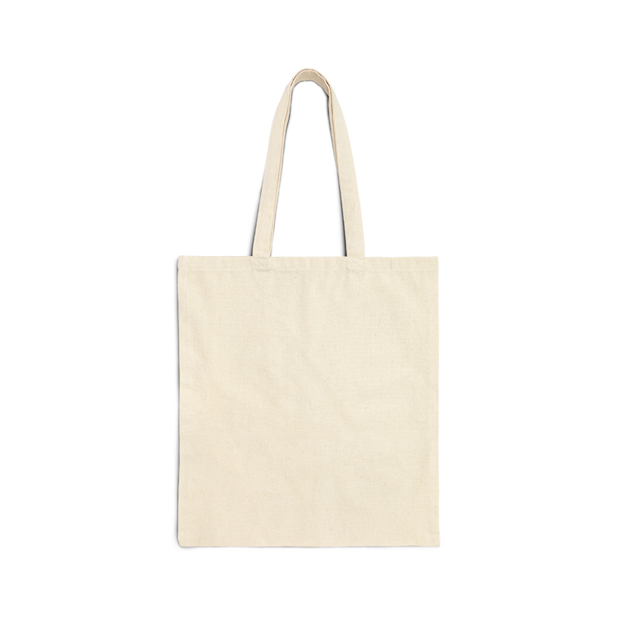 Fall in Love Canvas Tote — Autumn Pumpkin Leaves Grocery & Market Bag
