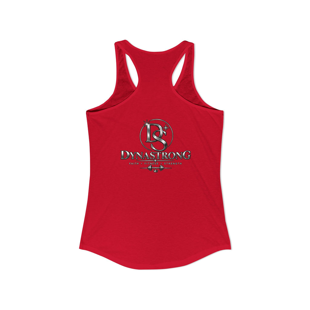 Women's Black  Racerback Raccecar Tank