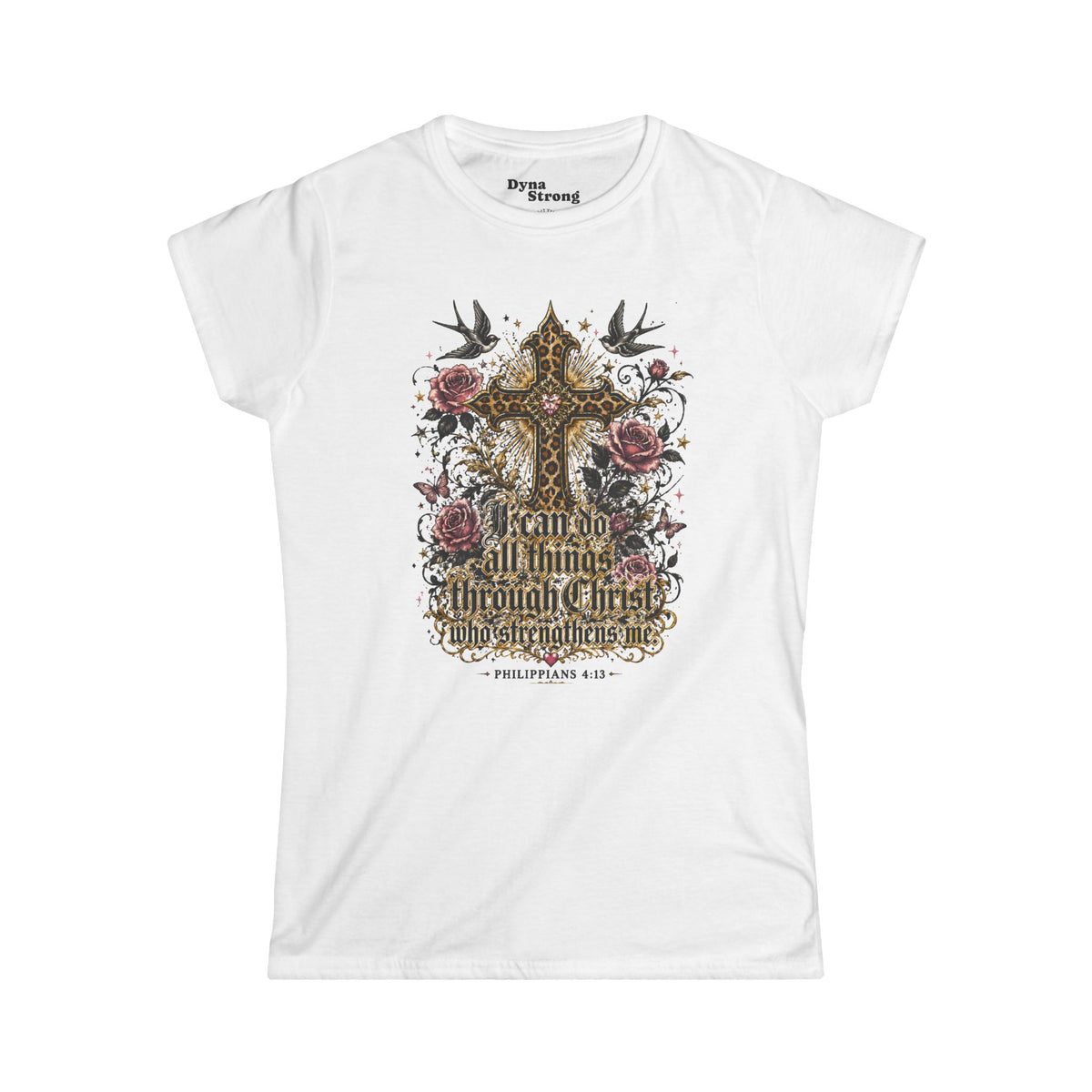 Christ Who Strengthens Me Philippians—  Comfortable Crewneck