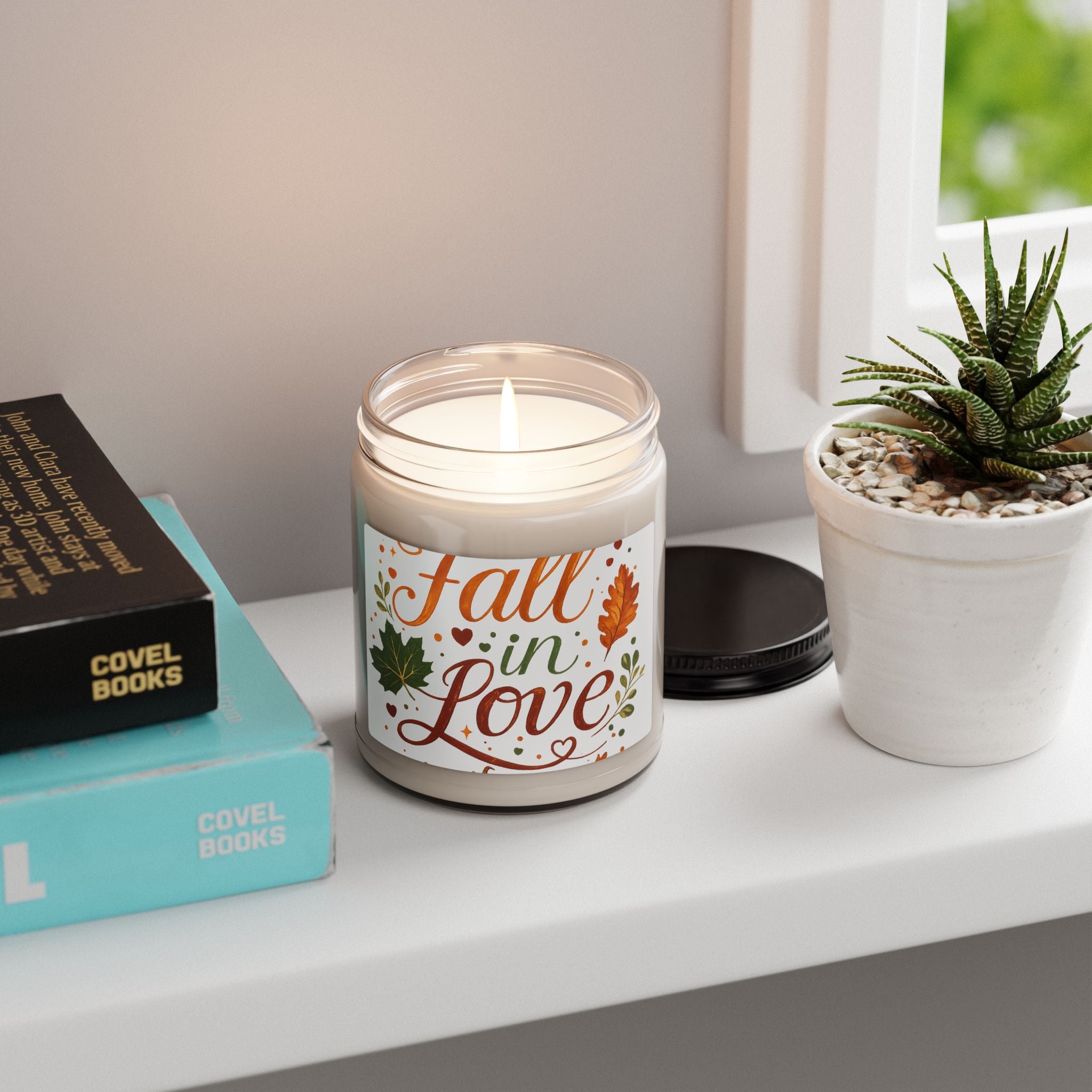 Fall in Love Soy Candle — 9oz Scented Autumn Candle