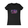 Women's Tee — Retro Neon Racecar Graphic "Need for Speed"