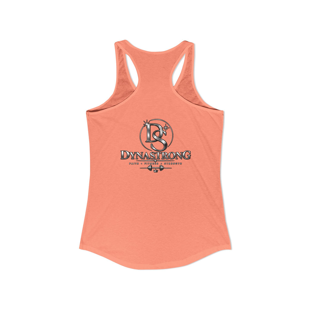 Women's Black  Racerback Raccecar Tank