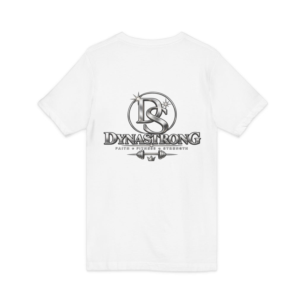 Life Is Scary Without Jesus V-Neck Tee — Womens Faith Graphic T-Shirt