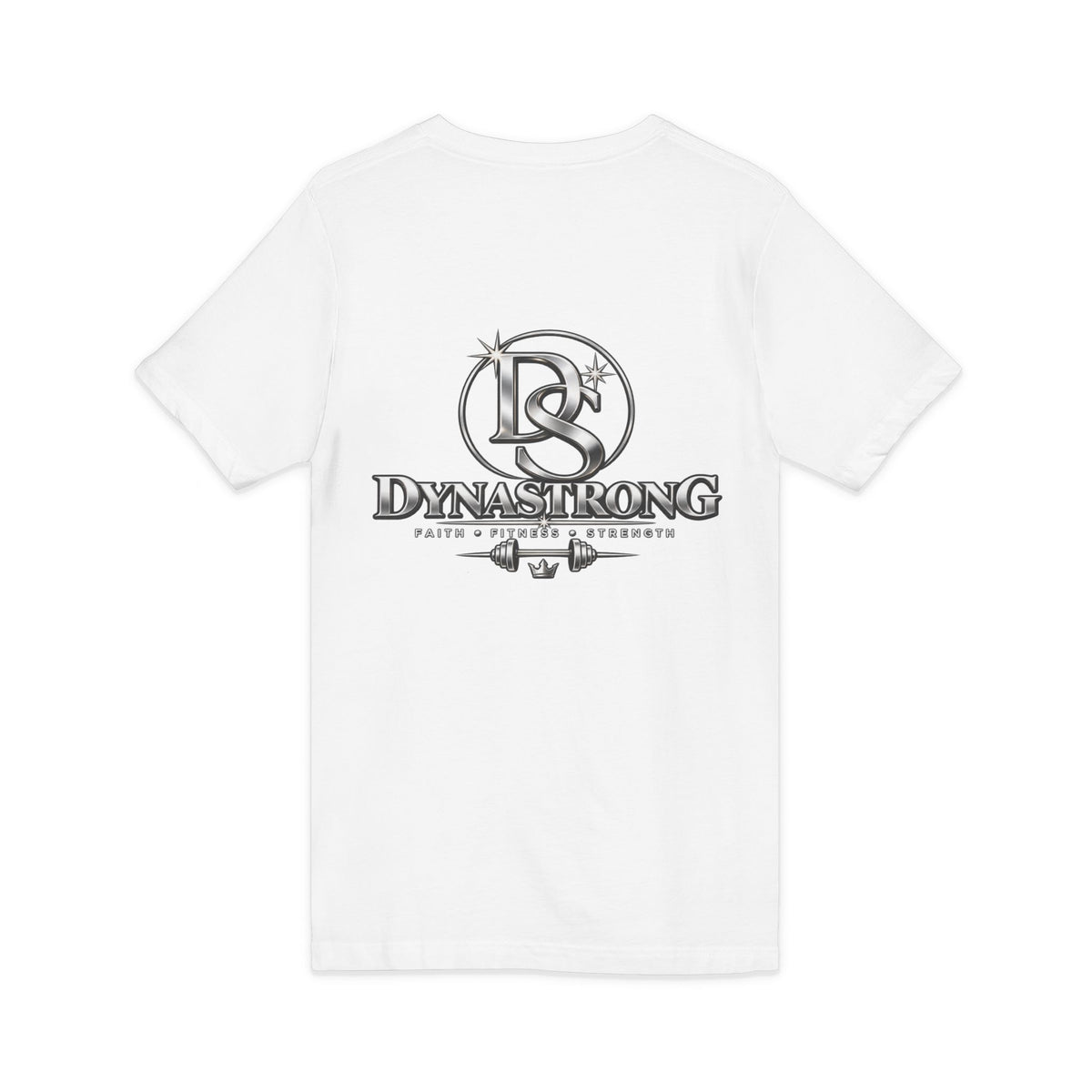 Life Is Scary Without Jesus V-Neck Tee — Womens Faith Graphic T-Shirt