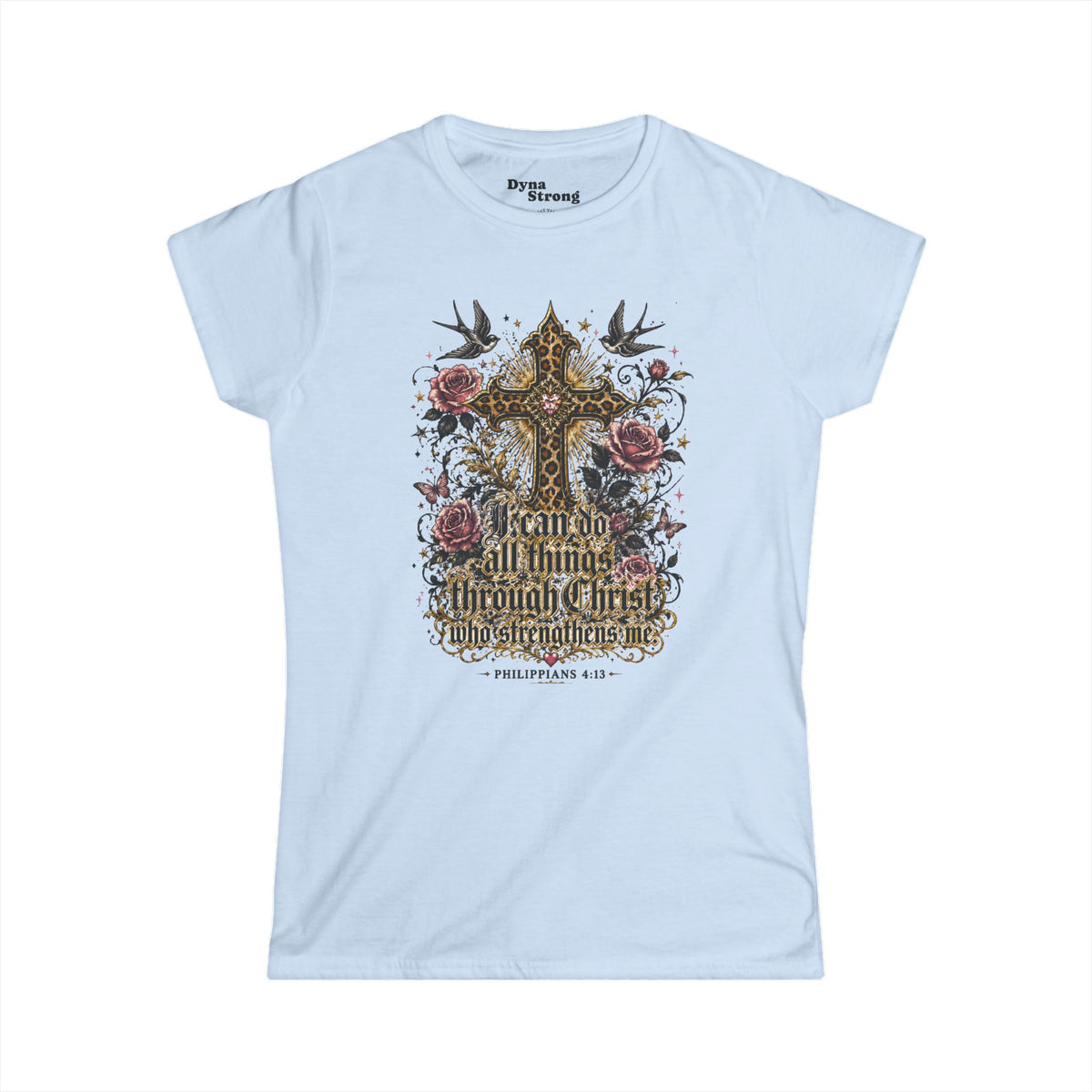 Christ Who Strengthens Me Philippians—  Comfortable Crewneck
