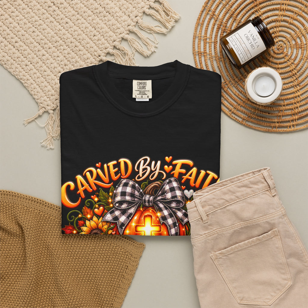 Carved by Faith Graphic T-Shirt