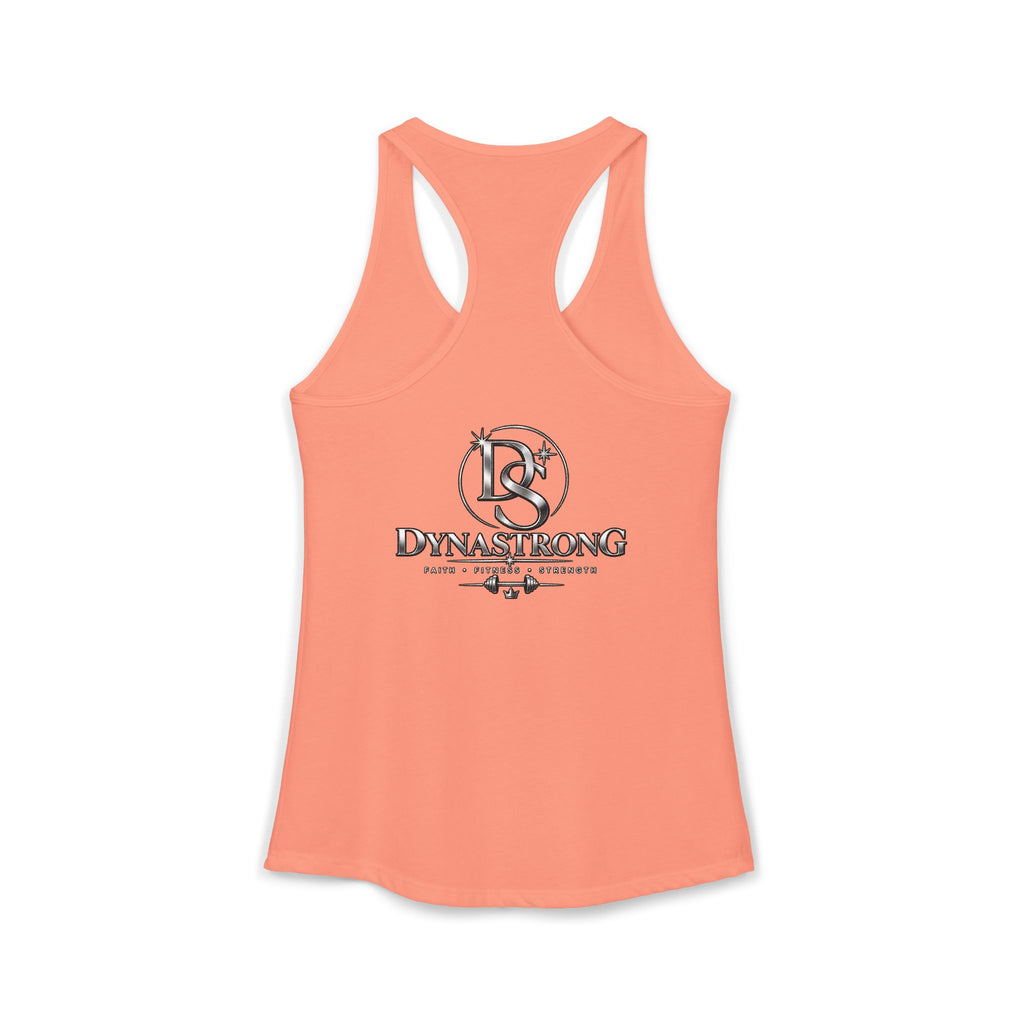 Women's Black  Racerback Raccecar Tank